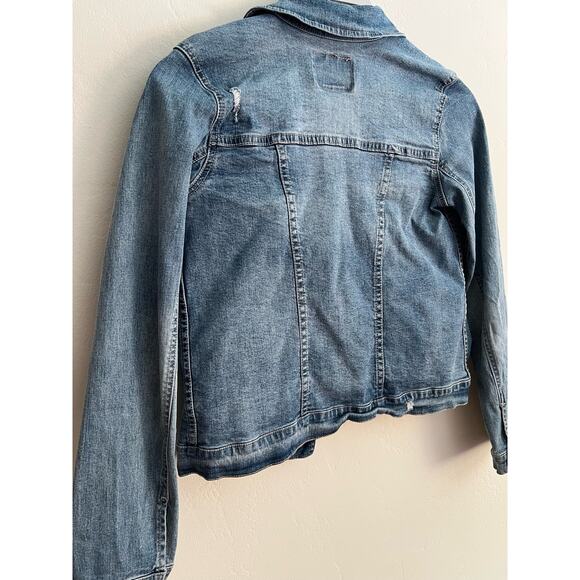 Levi’s Youth Girls Distressed Denim Jean Jacket Size: XL 13-15yrs - Picture 4 of 8